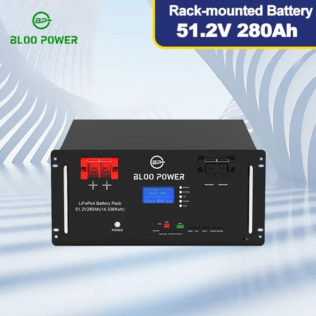 RS485 RS232 CAN Lithium LiFePo4 Battery Compatic With Hybrid Inverter