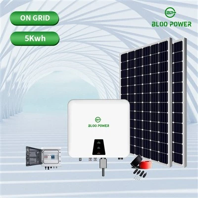 Domowy hybrydowy system energii słonecznej 5 kW poza siecią z fotowoltaiką